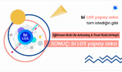 biLGS yapay zeka LGS Sınav Hazırlık..