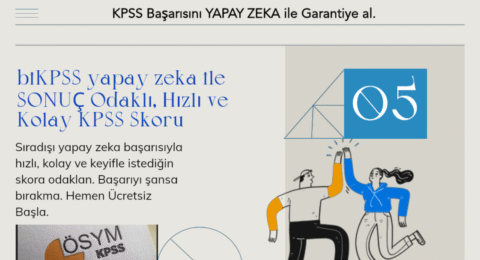 biKPSS yapay zeka KPSS Sınav Hazırlık.
