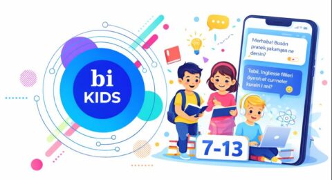 biKIDS Uzman Yapay Zeka ile Çocuk dil ve oklua destek