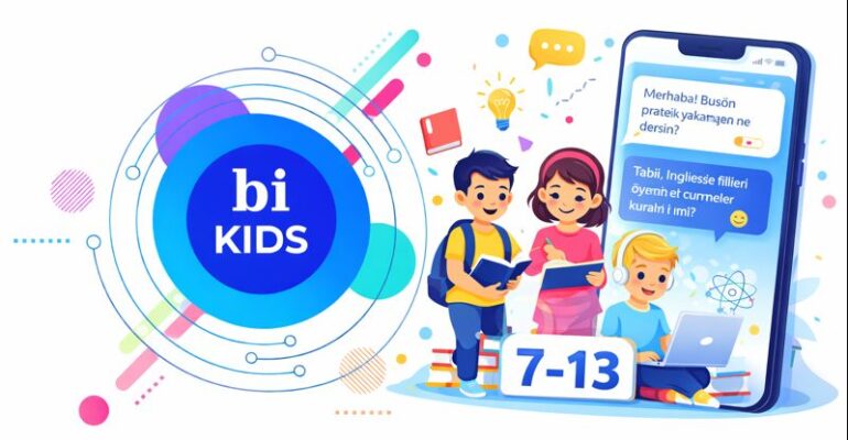 biKIDS Uzman Yapay Zeka ile Çocuk dil ve oklua destek