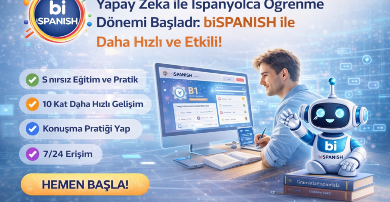 ispanyolca öğrenmek için yapay zeka