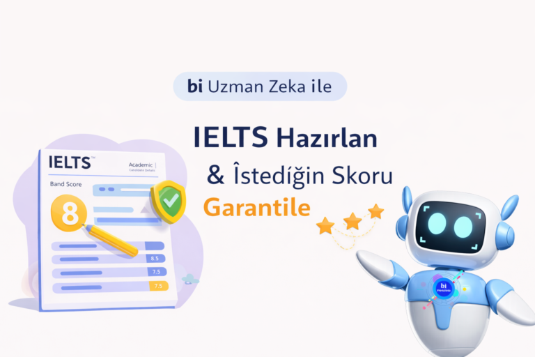 yapay zeka ile IELTS Hazirlik