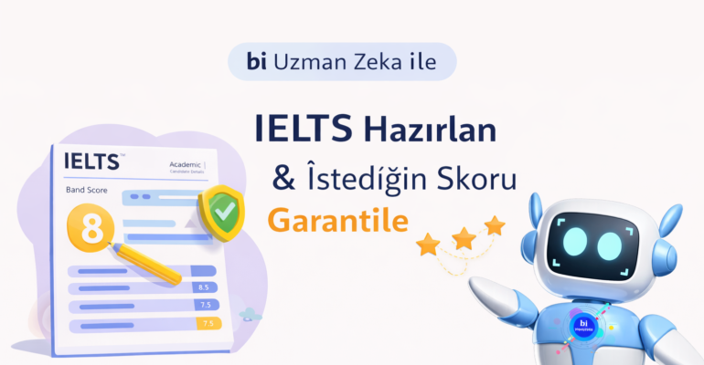 yapay zeka ile IELTS Hazirlik