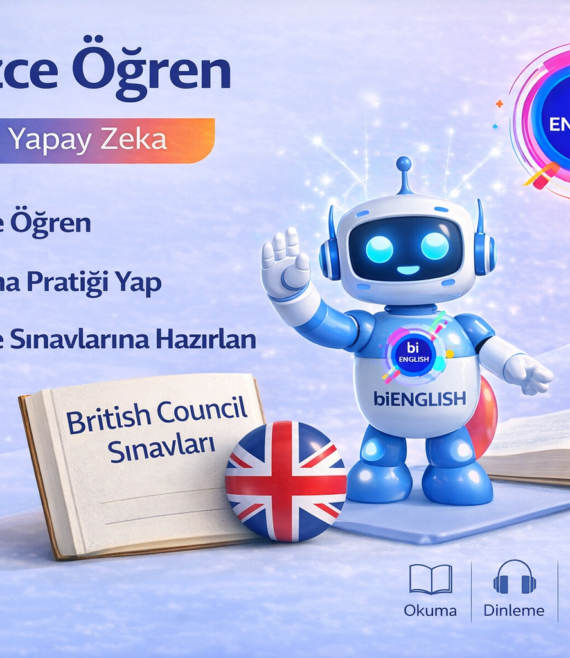 yapay zeka ile İngilizce öğren biENGLISH