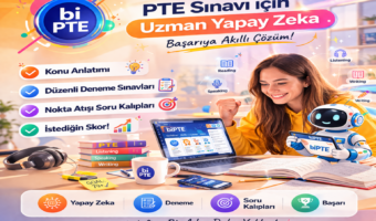 yapay zeka ile PTE hazırlık biPTE