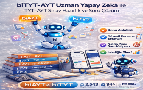 yapay zeka ile TYT - AYT hazırlık bi TYT-AYT.