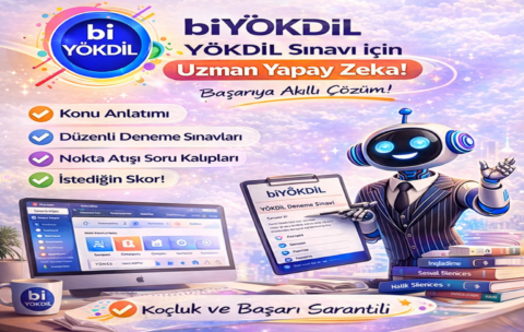 yapay zeka ile YÖKDİL hazırlık bi YÖKDİL.