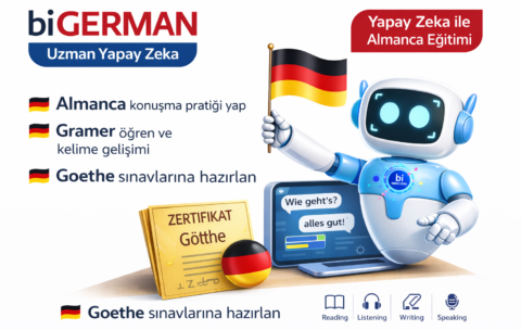 Yapay zeka ile Almanca öğrenme