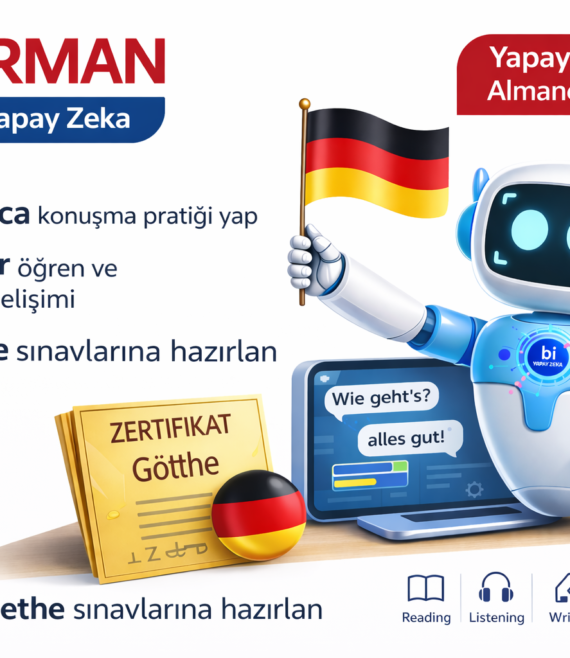 Yapay zeka ile Almanca öğrenme