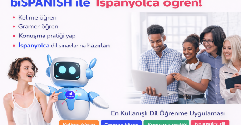 uzman yapay zeka ile İspanyolca öğren! 1