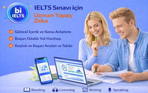 yapay zeka ile IELTS hazırlık.