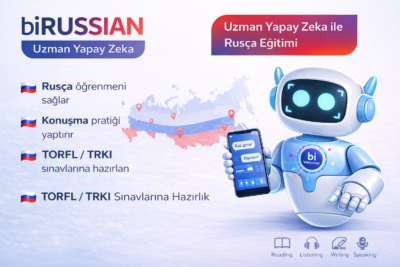yapay zeka ile Rusça öğren