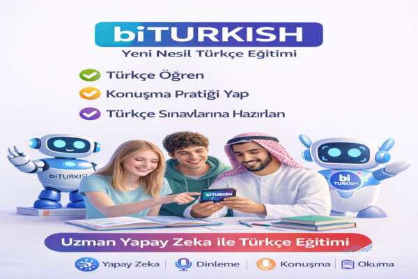 yapay zeka ile Türkçe öğren biTURKISH Turkish Learning Package