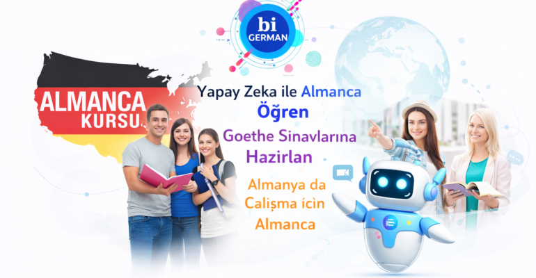 yapay zeka ile almanca öğren, goethe sınavlarına hazırlan, almanyda çalışmak